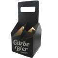 Caja de papel Kraft 4 Beer Pack Corrugated Display