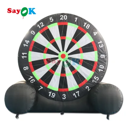 Giant Inflatable Soccer Dart Board - Outdoor Football Shooting Target On Sale