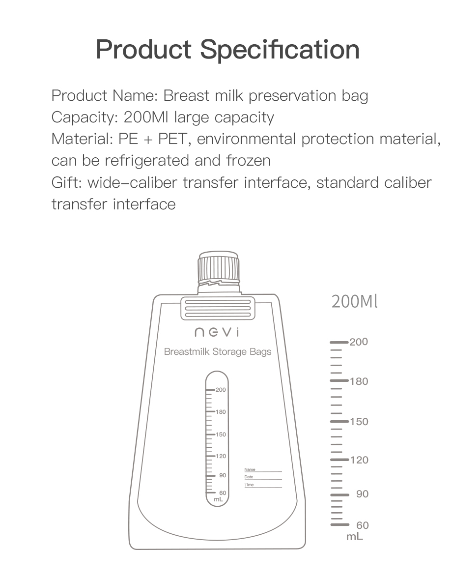 Disposable Breast Milk Storage Bags