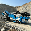 Pabrik Penyaringan Penghancur Bergerak Empat dalam Satu untuk Layanan Turnkey EPCO Crawler Jaw Cone Terintegrasi Tambang Hard Rock