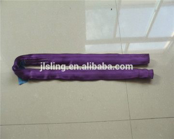 100% polyester flat synthetic webbing sling endless round webbing sling