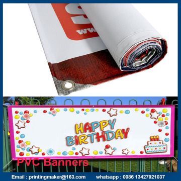 13 oz Vinyl Banners with Hem and Grommets