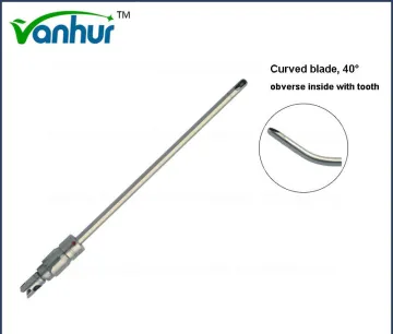 Arthroscopy Pump Shaver Planer Curved Blade