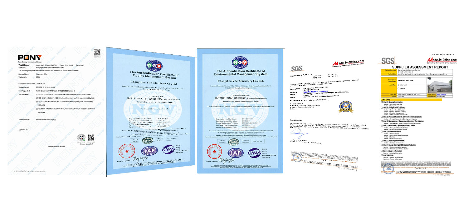 Certifications Certifications