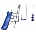 Garden Furniture Kids Galvanized Metal Slide Swing sets