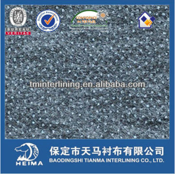 strong strength non woven fusible interlining fabric