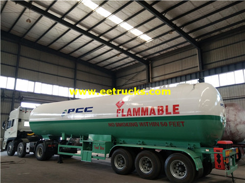 54cbm Tri-axle Propane Trailers Usafirishaji