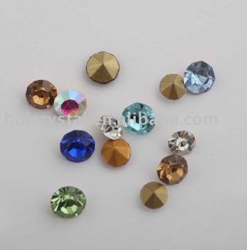 HIGH QUALITY crystal pointed back rhinestone