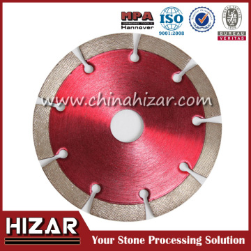 Asphalt diamond saw blade