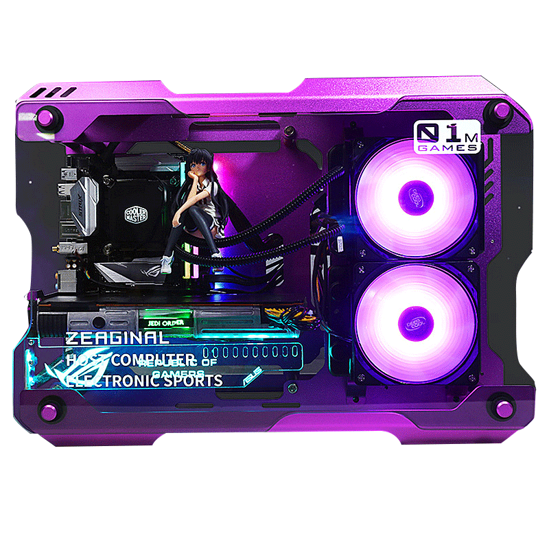 I7-10700K/RTX2060/RTX2070 Super 8G ZC-01M Open Game Computer Host