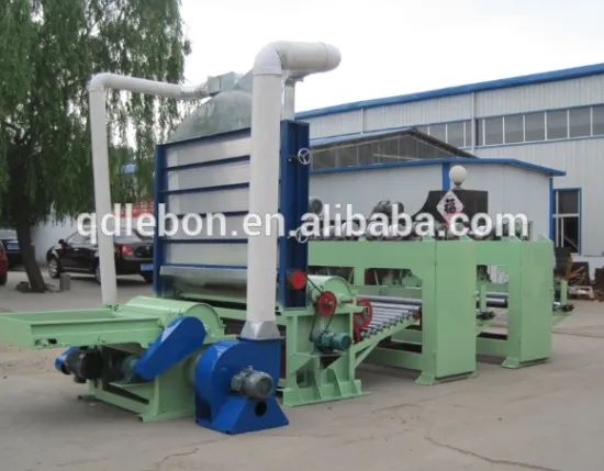 High output Felt production machine production line from scrap textile materials