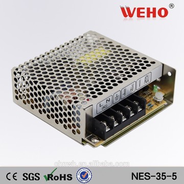 Weho NES Seri 35W Efisiensi Tinggi Output Tunggal 5V 7A Catu Daya