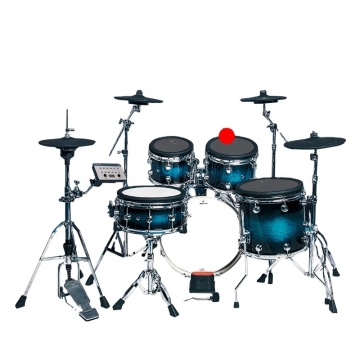Customizable Hailun Professional Silicone Drum with Solid Wood Jazz Frame and Intelligent Drum Sticker