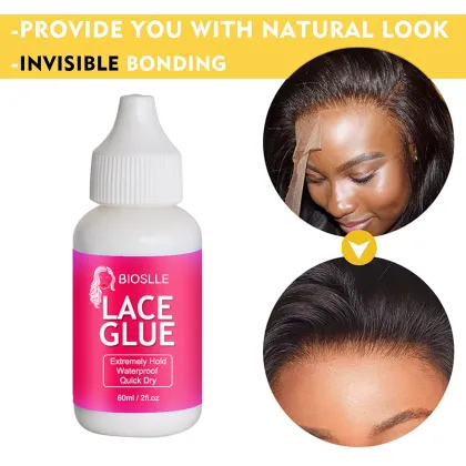 BIOSLLE Private Label 60ml Waterproof Extreme Hold Invisible Hair Wig Glue