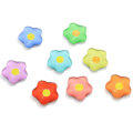 17mm 3D Fridge Magnet Resin Flower Stickers Cartoon Board Magnet in Bulk