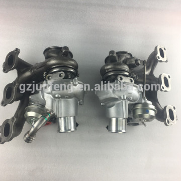 Twin turbochargers RHF5 Bi-Turbo 302370 302369 300685 300684 turbo For Maserati Q4 V6 3.0L M157, 321.MA1T14 Engine parts