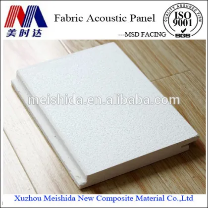 China acoustic panels for sound absorbing materials