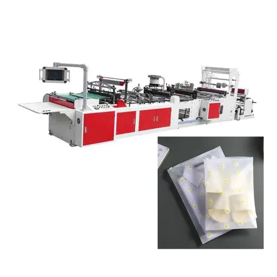 High Speed Auto Slider Zipper Bag Making Machine
