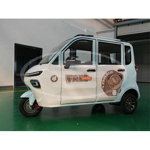 Electric tricycle na may back seat