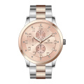 Dummy Chronograph Style Quartz Man's Edelstahluhr