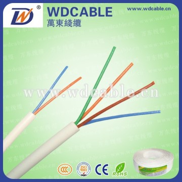 Wan Dong professional telephone cable factory 2 pair 4 cores telephone cable