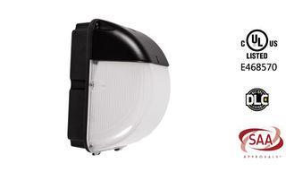 50W LED WALL PACK LIGHT , UL ,CUL , DLC, CE LISTED MEANWELL