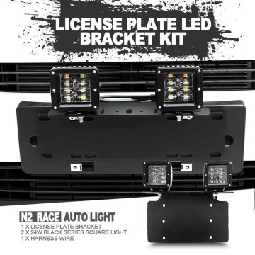 Brand New Hot Car Led Light Bar License Plate Lamp With Lifetime Warranty