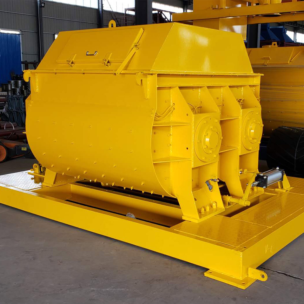 Electrical motor concrete mixer