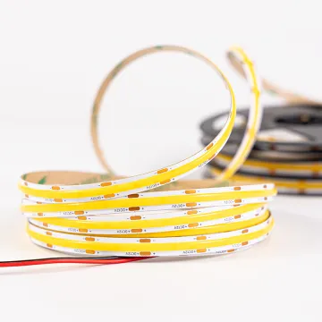 Custom Cuttable High CRI Flexible Outdoor Waterproof 5m COB LED Strip Light 24V Dimmable