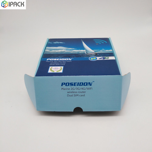 Custom Color Printed Corrugated Box For Electronics Products