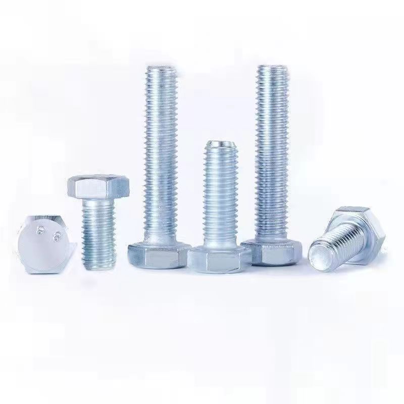 Zinc Plated Hexagon Head Bolts