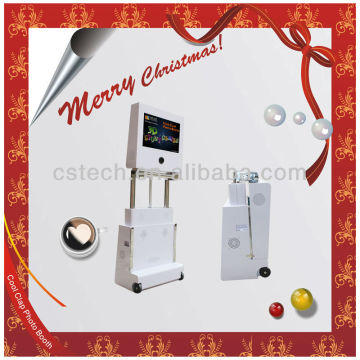 Portable Folding 3D Photo Cabin For Wedding Party Service