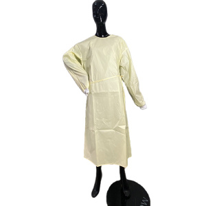 Robe d&#39;isolement lavable en polyester