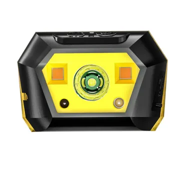 WARSUN Emergency USB Rechargeable Motion Sensor Headlamp | Ideal for Camping, Hiking, and Fishing