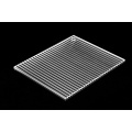 Ribbed Acrylic Sheet Acrylic thick striped board for space partition Factory