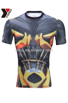 2016 wholesale gym wear for men bady shape breathable