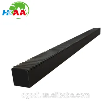 Customized Mechanical Power Transmission Parts Steel Material Gear Rack