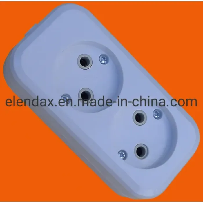 Soket Listrik 2 Arah 2 Pin Eropa E8002