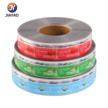 Pegatinas de vinilo transparente personalizadas con diseño transparente