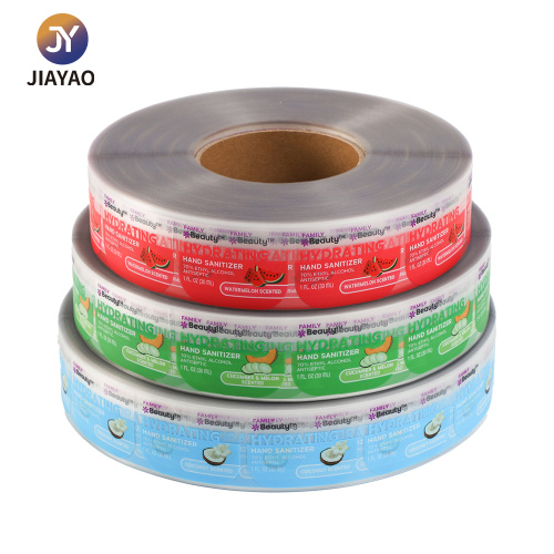 Pegatinas de vinilo transparente personalizadas con diseño transparente