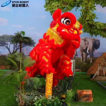 Spring Festival Asian Lion Dance