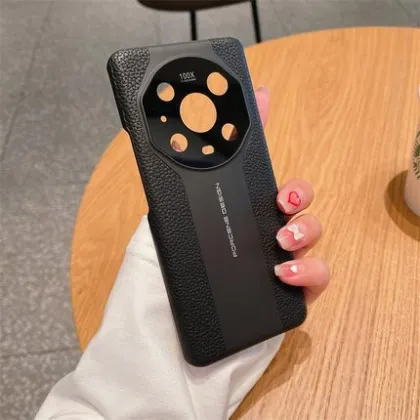 High-end Litchi Leather Case for Huawei Mate60 Pro/Pura70 Pro/Glory Magic6