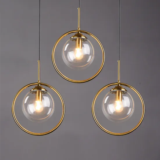 Modern Nordic Glass Ball Hanging Lights for Bedroom, Kitchen, Bar, Restaurant, Cafe