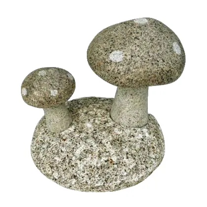 decorative stone mushroom