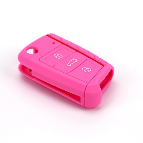 3 Buttons Car Key Case For Silicone Cover