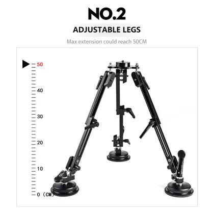 On tripod camera vehicle tripod