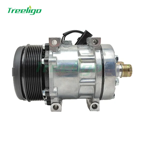 Universal 70-5060 7H13 119mm Air Compressor for New Holland CX5080-TC4 and SANDEN AC Air Compressor 12V for Truck