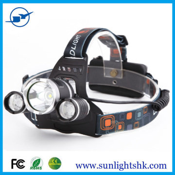 strong powerful 30w led flashlight 3000 lumens usb rechargeable bike head light long distance 500m