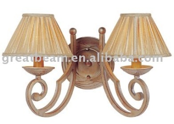 Classic Design with two lights Wall Lamp for Hotel
