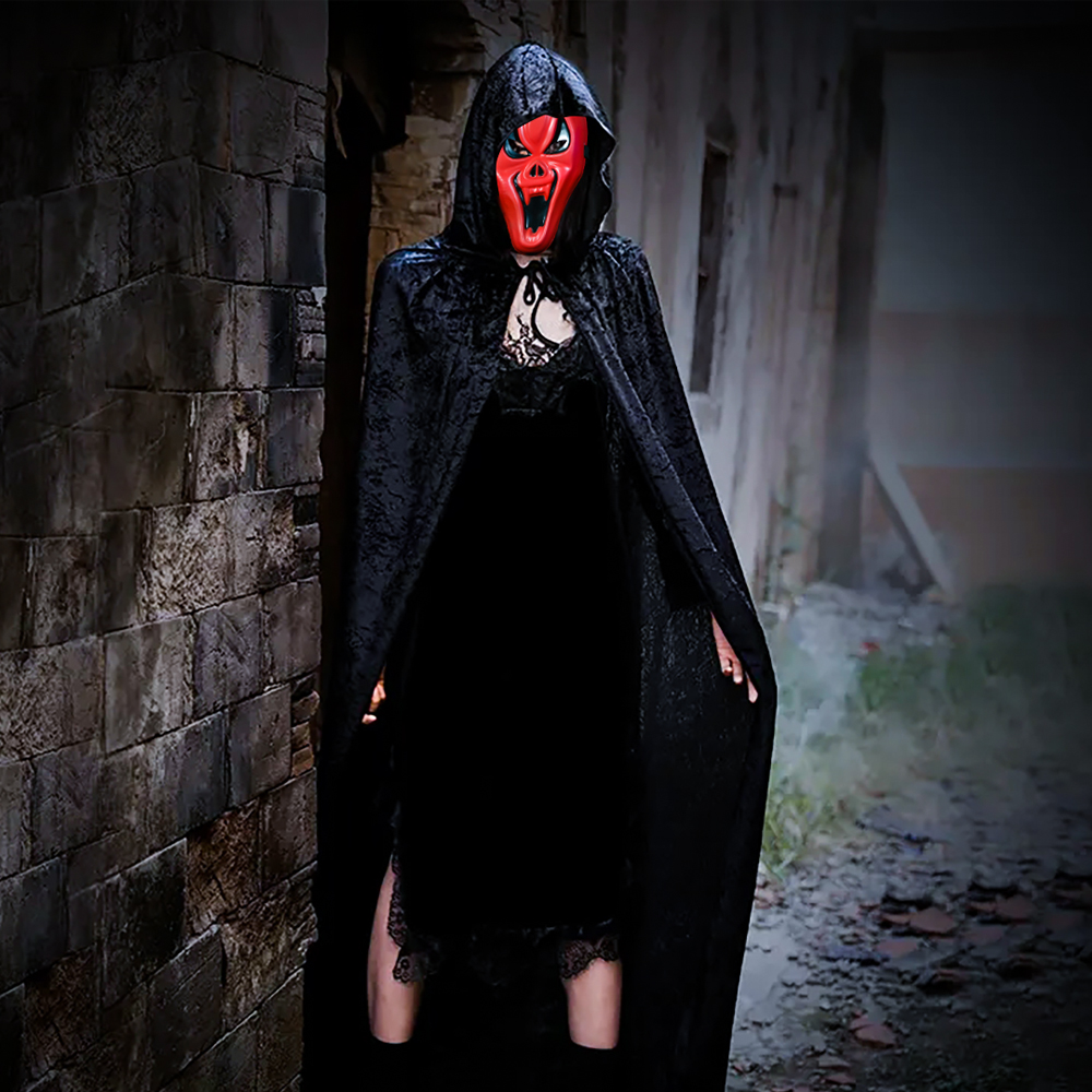 Red Screaming Ghost Mask
